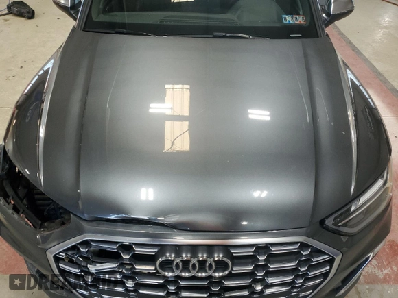 2021 Audi SQ5 Premium Plus with VIN WA1A4AFYXM2088832, listed as a Copart auction lot 79975924 with 3,984 mi miles and Salvage Title. Bid and sale history available at carsss.com. Image 12.
