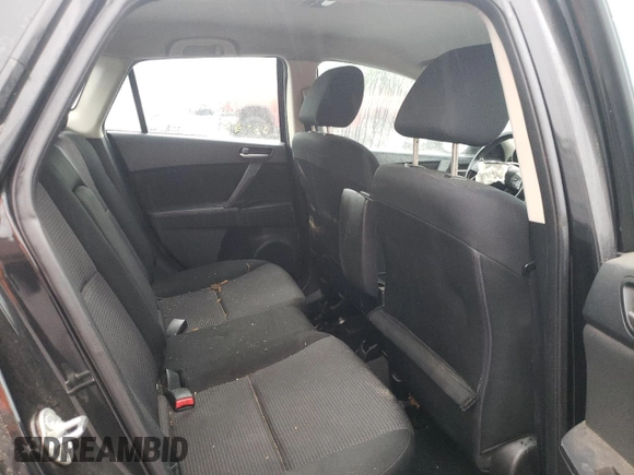 2013 Mazda 3 i Touring with VIN JM1BL1LP1D1809229, listed as a Copart auction lot 55988515 with 125,006 mi miles and Salvage title. Bid and sale history available at DreamBid. Image 10.