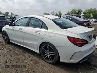 2017 Mercedes-Benz CLA 250 with VIN WDDSJ4GB8HN406231, listed as a Copart auction lot 53218714 with 100,256 mi miles and Salvage Title. Bid and sale history available at DreamBid. Image 2.