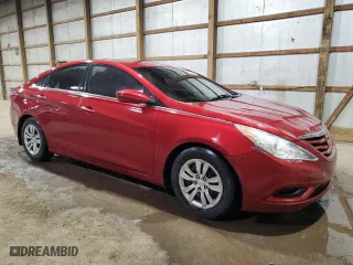 2012 Hyundai Sonata GLS PZEV with VIN 5NPEB4AC5CH502199, listed as a Copart auction lot 50040855 with 181,825 mi miles and Clean Title. Bid and sale history available at carsss.com. Image 4.