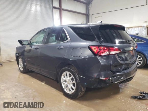 2022 Chevrolet Equinox LT z VIN 2GNAXKEV7N6136194, wystawiony jako Copart lot #50752925 z przebiegiem 46 749 mil mil oraz Szkoda całkowita • Salvage title. Historia ofert i sprzedaży dostępna na DreamBid. Obrazek 2.