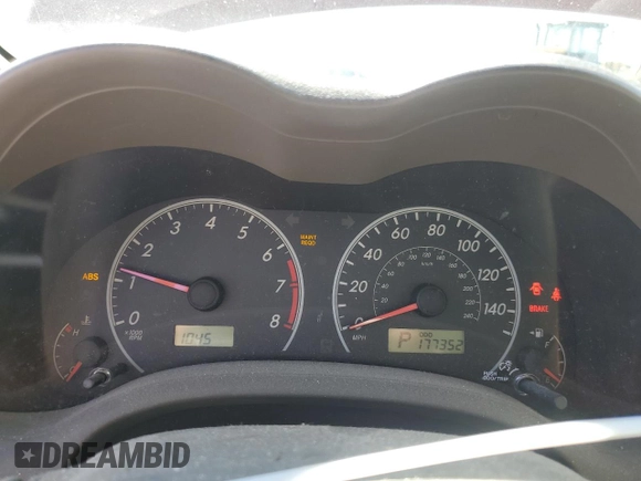 2009 Toyota Corolla with VIN JTDBL40E999030769, listed as a Copart auction lot 50138055 with 177,352 mi miles and Salvage Title. Bid and sale history available at carsss.com. Image 9.