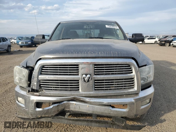 2010 Dodge Ram 2500 SLT with VIN 3D7TT2CT0AG140459, listed as a Copart auction lot 75030874 with 122,114 mi miles and Salvage Title. Bid and sale history available at carsss.com. Image 5.