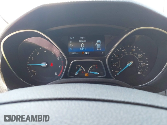 2015 Ford Focus SE with VIN 1FADP3F25FL300945, listed as a IAAI auction lot 42483699 with 76,992 mi miles and . Bid and sale history available at DreamBid. Image 7.