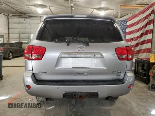 2010 Toyota Sequoia Platinum with VIN 5TDDW5G16AS027942, listed as a Copart auction lot 42657175 with 143,140 mi miles and Salvage Title. Bid and sale history available at carsss.com. Image 6.