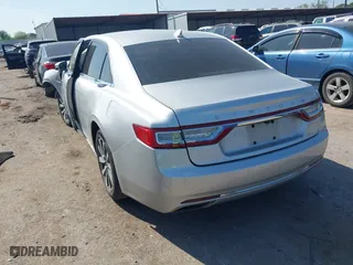 2018 Lincoln Continental Premiere with VIN 1LN6L9PK5J5603376, listed as a IAAI auction lot 41880976 with 1 mi miles. Bid and sale history available at carsss.com. Image 3.