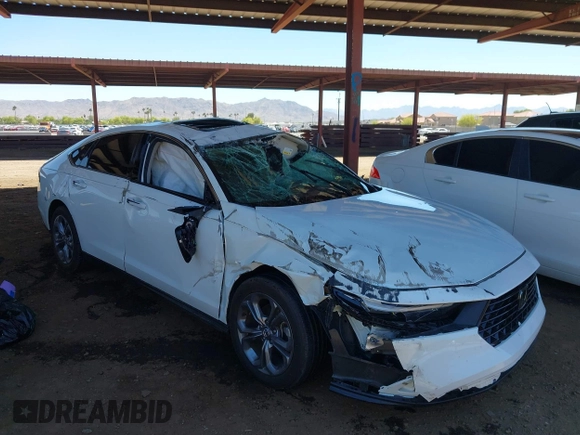 2024 Honda Accord EX with VIN 1HGCY1F31RA039573, listed as a IAAI auction lot 42227230 with Not provided miles and . Bid and sale history available at DreamBid. Image 1.