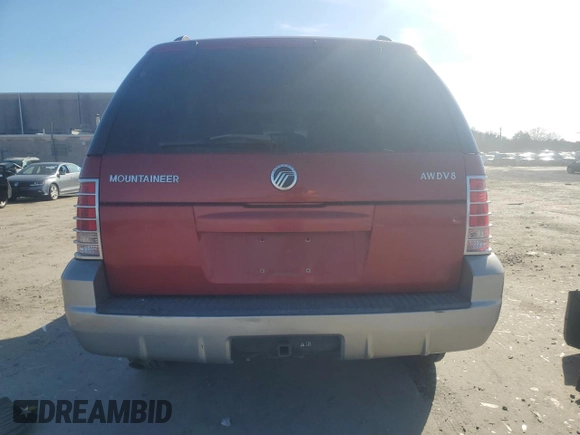 2002 Mercury Mountaineer with VIN 4M2DU86W92UJ26086, listed as a Copart auction lot 46893515 with 177,330 mi miles and Salvage title. Bid and sale history available at DreamBid. Image 6.