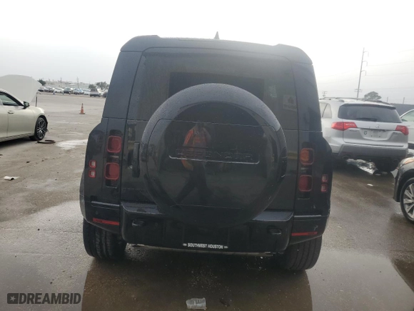 2024 Land Rover Defender X-Dynamic SE with VIN SALE27EU0R2352199, listed as a Copart auction lot 80959384 with 2,435 mi miles and Salvage Title. Bid and sale history available at carsss.com. Image 6.