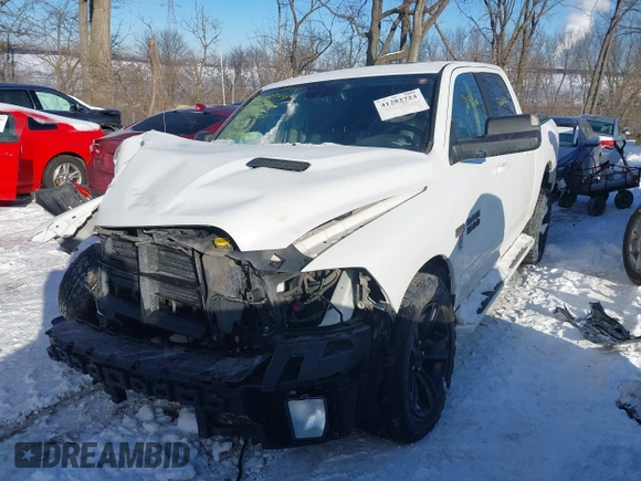 2018 Ram 1500 Night z VIN 1C6RR7MT8JS204066, wystawiony jako IAAI lot #41282724 z przebiegiem 122 681 mil mil oraz . Historia ofert i sprzedaży dostępna na DreamBid. Obrazek 17.