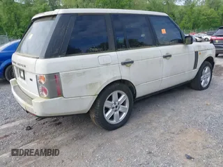 2005 Land Rover Range Rover with VIN SALMF114X5A195476, listed as a IAAI auction lot 42217329 with Not Provided miles and . Bid and sale history available at DreamBid. Image 4.