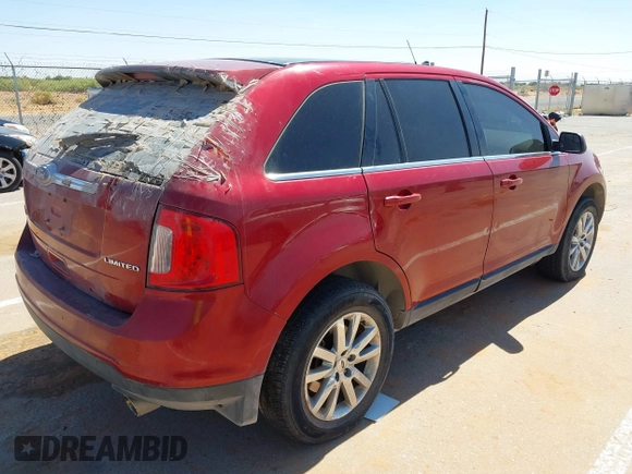 2013 Ford Edge Limited z VIN 2FMDK3KC9DBA47967, wystawiony jako IAAI lot #42439116 z przebiegiem 176 329 mil mil oraz . Historia ofert i sprzedaży dostępna na DreamBid. Obrazek 4.