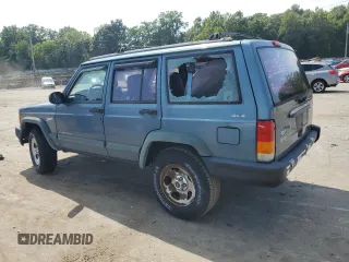 1997 Jeep Cherokee Sport with VIN 1J4FJ68S4VL607745, listed as a Copart auction lot 67521394 with 143,814 mi miles and Clean Title. Bid and sale history available at carsss.com. Image 2.