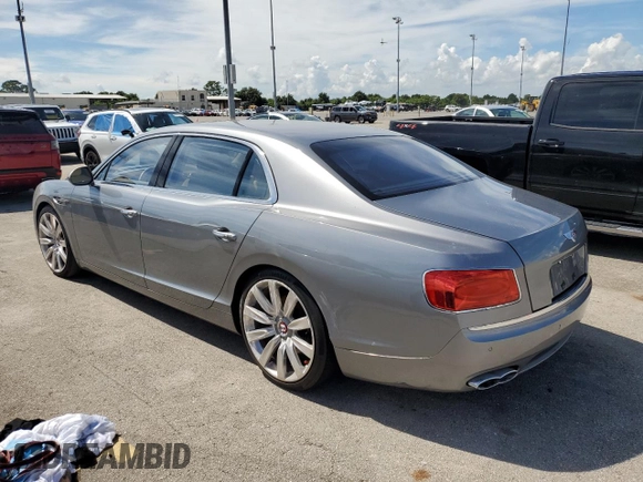 2015 Bentley Flying Spur V8 with VIN SCBET9ZA9FC043128, listed as a Copart auction lot 73826634 with Not provided miles and Non repairable. Bid and sale history available at DreamBid. Image 2.