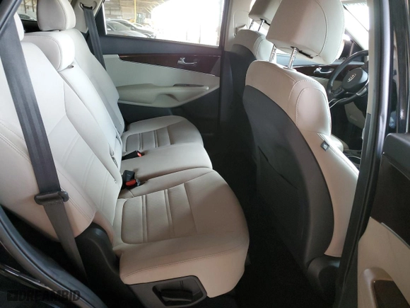 2017 Kia Sorento LX V6 with VIN 5XYPG4A55HG302482, listed as a Copart auction lot 50740195 with 135,652 mi miles and Salvage Title. Bid and sale history available at carsss.com. Image 10.