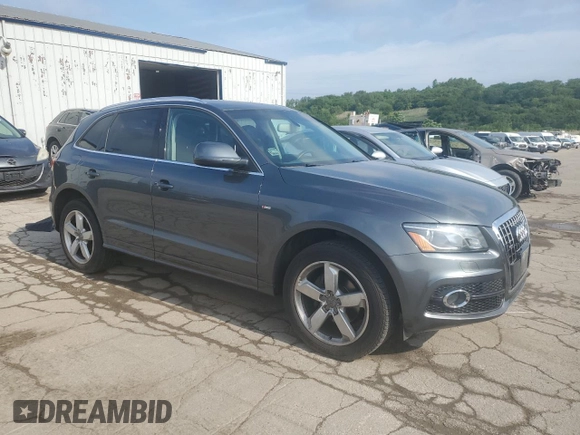 2012 Audi Q5 Premium Plus with VIN WA1DKAFP4CA099422, listed as a Copart auction lot 61192635 with 163,736 mi miles and Clean title. Bid and sale history available at DreamBid. Image 4.