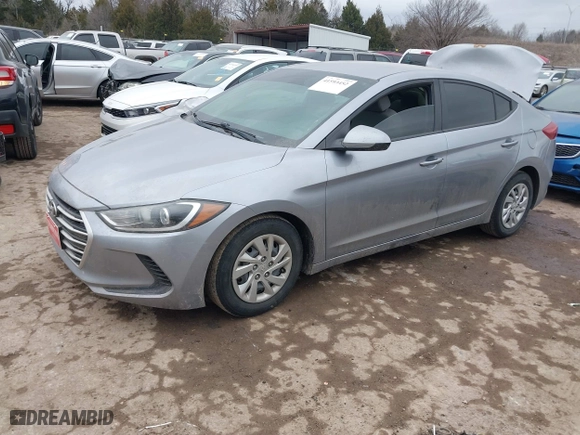 2017 Hyundai Elantra SE with VIN 5NPD74LF8HH149548, listed as a IAAI auction lot 41593452 with 153,712 mi miles. Bid and sale history available at carsss.com. Image 18.