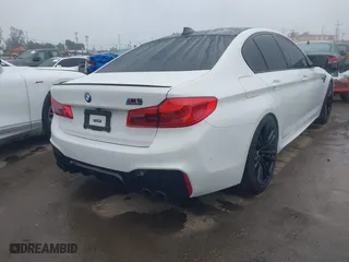 2019 BMW M5 Competition with VIN WBSJF0C52KB447102, listed as a IAAI auction lot 41778593 with 31,030 mi miles. Bid and sale history available at carsss.com. Image 4.