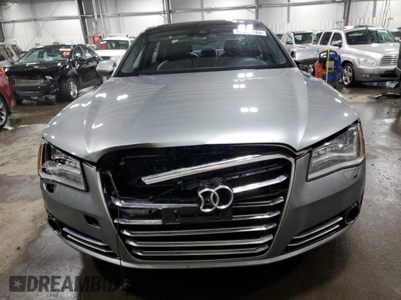 2014 Audi A8 3.0T z VIN WAURGAFD7EN005416, wystawiony jako Copart lot #42625745 z przebiegiem 141 244 mil mil oraz Szkoda całkowita • Salvage title. Historia ofert i sprzedaży dostępna na DreamBid. Obrazek 5.