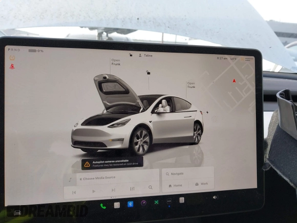2023 Tesla Model Y Long Range z VIN 7SAYGDEE9PF623285, wystawiony jako IAAI lot #41383184 z przebiegiem 34 092 mil mil oraz . Historia ofert i sprzedaży dostępna na DreamBid. Obrazek 18.
