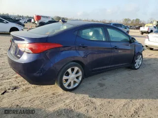 2013 Hyundai Elantra Limited with VIN 5NPDH4AE5DH232677, listed as a Copart auction lot 44137355 with 97,070 mi miles and Salvage Title. Bid and sale history available at carsss.com. Image 3.