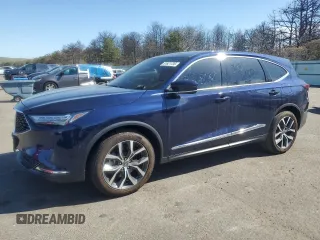 2022 Acura MDX Technology z VIN 5J8YE1H44NL001547, wystawiony jako Copart lot #51621735 z przebiegiem 41 824 mil mil oraz Szkoda całkowita • Salvage title. Historia ofert i sprzedaży dostępna na DreamBid. Obrazek 1.