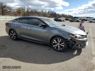 2018 Nissan Maxima SV with VIN 1N4AA6AP1JC379984, listed as a Copart auction lot 43532755 with 115,387 mi miles and Salvage Title. Bid and sale history available at carsss.com. Image 4.