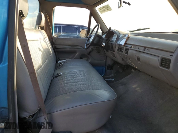 1995 Ford F-150 with VIN 1FTEF15Y4SLB43107, listed as a Copart auction lot 89071835 with 215,831 mi miles and Salvage Title. Bid and sale history available at carsss.com. Image 10.