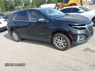 2022 Chevrolet Equinox LT z VIN 3GNAXUEV2NL241488, wystawiony jako IAAI lot #42328050 z przebiegiem 50 181 mil mil oraz . Historia ofert i sprzedaży dostępna na DreamBid. Obrazek 1.