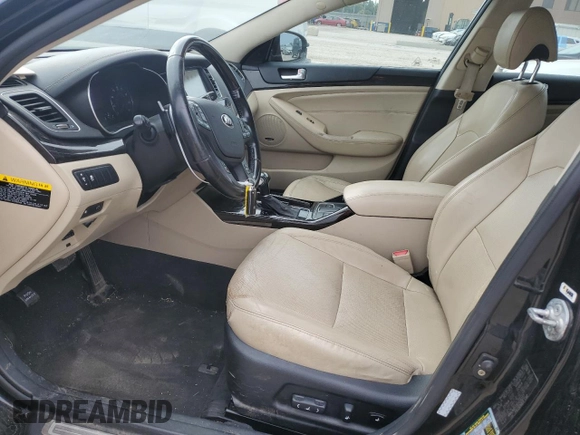 2014 Kia Cadenza Premium with VIN KNALN4D73E5126227, listed as a Copart auction lot 68291274 with 137,437 mi miles and Salvage Title. Bid and sale history available at carsss.com. Image 7.