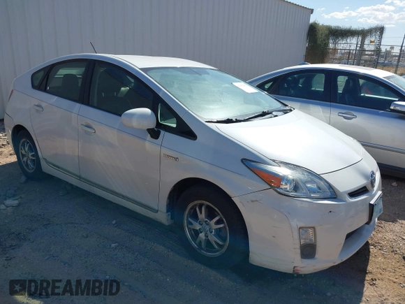 2010 Toyota Prius II with VIN JTDKN3DU4A0234829, listed as a IAAI auction lot 42152301 with 209,357 mi miles and . Bid and sale history available at carsss.com. Image 1.