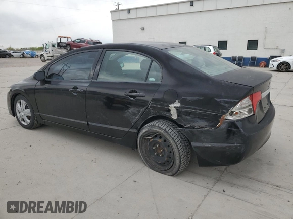 2009 Honda Civic LX z VIN 2HGFA16559H319601, wystawiony jako Copart lot #54408975 z przebiegiem 143 093 mil mil oraz Szkoda całkowita • Salvage title. Historia ofert i sprzedaży dostępna na DreamBid. Obrazek 2.