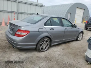 2008 Mercedes-Benz C 350 Sport with VIN WDDGF56X58R025469, listed as a Copart auction lot 51845005 with 49,759 mi miles and Salvage title. Bid and sale history available at DreamBid. Image 3.
