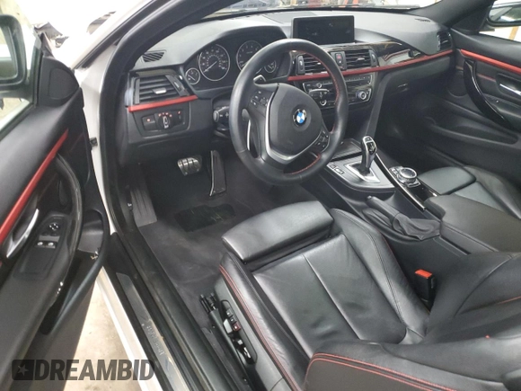 2014 BMW 4 Series 428i xDrive with VIN WBA3N5C52EF715673, listed as a Copart auction lot 85429034 with 74,547 mi miles and Salvage Title. Bid and sale history available at DreamBid. Image 8.