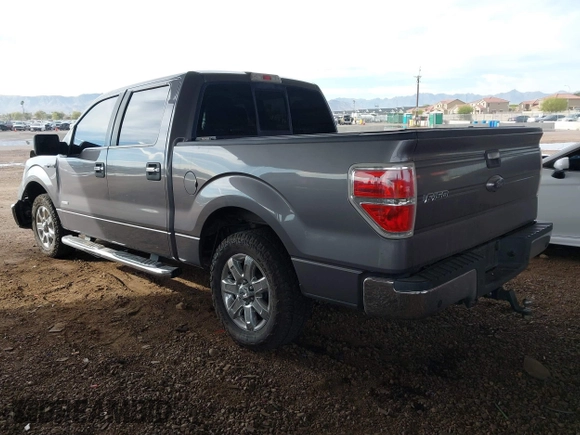 2014 Ford F-150 XL with VIN 1FTFW1CT8EKF75687, listed as a IAAI auction lot 41798973 with 119,972 mi miles. Bid and sale history available at carsss.com. Image 3.