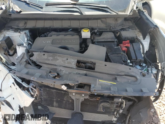 2022 Nissan Pathfinder Platinum with VIN 5N1DR3DG7NC268318, listed as a Copart auction lot 49682025 with 23,285 mi miles and Salvage title. Bid and sale history available at DreamBid. Image 12.