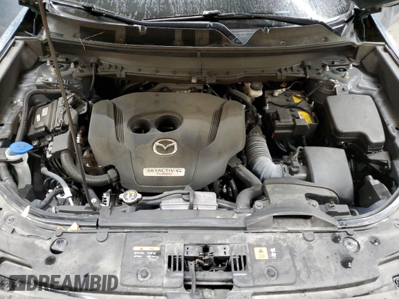 2021 Mazda CX-9 Carbon Edition with VIN JM3TCADY2M0527657, listed as a Copart auction lot 46650145 with 69,439 mi miles and Salvage title. Bid and sale history available at DreamBid. Image 13.