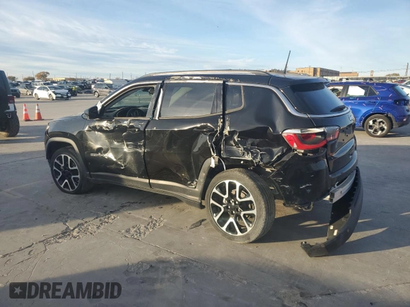 2021 Jeep Compass Limited with VIN 3C4NJCCB4MT510894, listed as a Copart auction lot 84452794 with Not provided miles and Clean title. Bid and sale history available at DreamBid. Image 2.