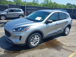 2021 Ford Escape S with VIN 1FMCU0F63MUA50558, listed as a IAAI auction lot 42072684 with 19,241 mi miles and . Bid and sale history available at DreamBid. Image 2.