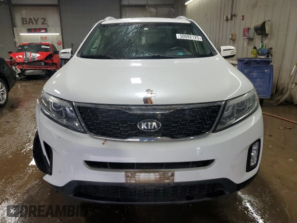 2014 Kia Sorento LX with VIN 5XYKT4A66EG440414, listed as a Copart auction lot 50092125 with 86,558 mi miles and Salvage Title. Bid and sale history available at carsss.com. Image 5.