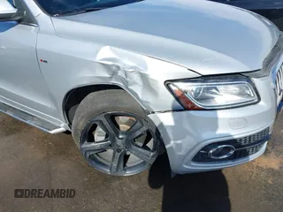 2014 Audi Q5 Premium Plus with VIN WA1DGAFP8EA046369, listed as a IAAI auction lot 41324287 with 124,655 mi miles and . Bid and sale history available at DreamBid. Image 17.