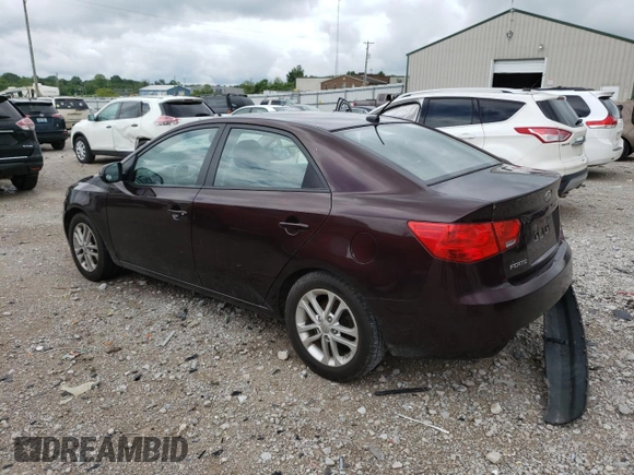 2011 Kia Forte EX with VIN KNAFU4A26B5361922, listed as a Copart auction lot 54936544 with 155,406 mi miles and Salvage Title. Bid and sale history available at carsss.com. Image 2.