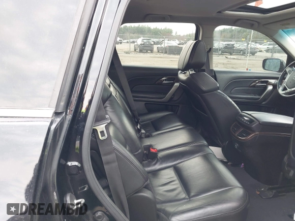 2012 Acura MDX Tech Pkg with VIN 2HNYD2H34CH504708, listed as a IAAI auction lot 42113263 with 161,067 mi miles. Bid and sale history available at carsss.com. Image 8.