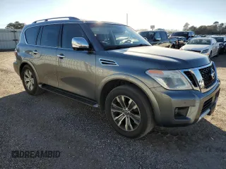 2017 Nissan Armada SL with VIN JN8AY2NDXH9005755, listed as a Copart auction lot 86958944 with 166,319 mi miles and Clean Title. Bid and sale history available at carsss.com. Image 4.