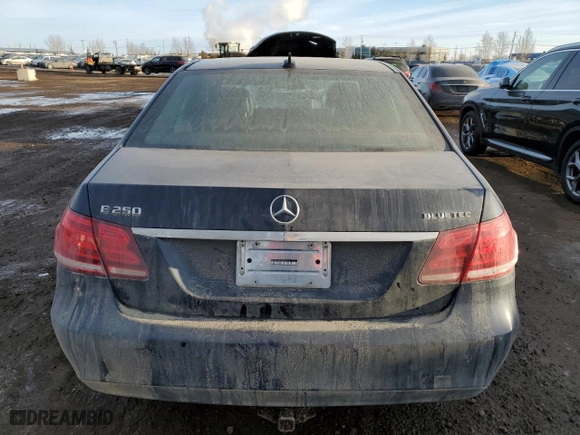 2014 Mercedes-Benz E-Class E 250 BlueTEC Luxury with VIN WDDHF9HB7EB040170, listed as a Copart auction lot 43526125 with 184,374 mi miles and Salvage Title. Bid and sale history available at carsss.com. Image 6.