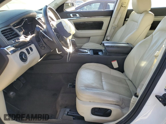 2013 Lincoln MKS EcoBoost with VIN 1LNHL9FTXDG604941, listed as a Copart auction lot 47445485 with 66,591 mi miles and Salvage title. Bid and sale history available at DreamBid. Image 7.