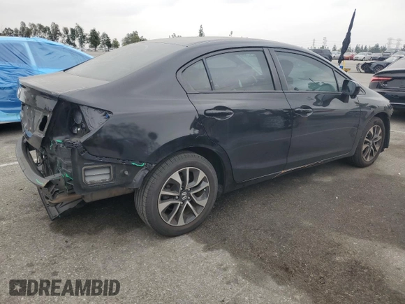 2014 Honda Civic Sedan EX with VIN 19XFB2F87EE234129, listed as a Copart auction lot 53420015 with 111,733 mi miles and Salvage Title. Bid and sale history available at carsss.com. Image 3.