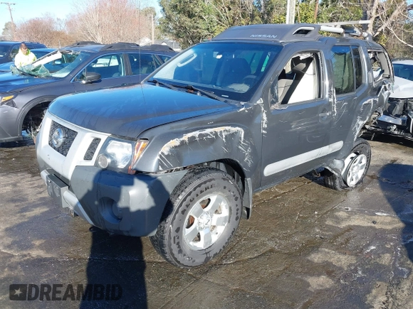 2012 Nissan Xterra X with VIN 5N1AN0NW1CC509547, listed as a IAAI auction lot 41681367 with 183,556 mi miles and . Bid and sale history available at DreamBid. Image 2.