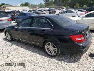 2012 Mercedes-Benz C 300 Sport with VIN WDDGF8BB2CR202340, listed as a Copart auction lot 63282835 with 111,000 mi miles and Salvage title. Bid and sale history available at DreamBid. Image 2.