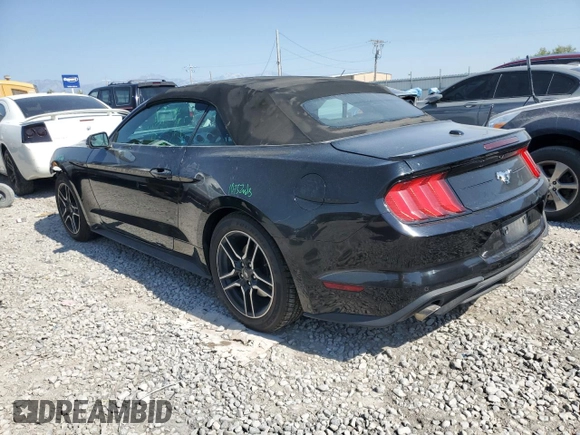2018 Ford Mustang EcoBoost Premium with VIN 1FATP8UH3J5132669, listed as a Copart auction lot 62137915 with 124,790 mi miles and Salvage title. Bid and sale history available at DreamBid. Image 2.